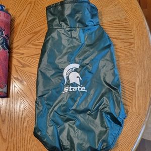 NCAA Michigan State Spartans: Dog Coat
